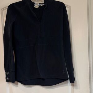 Isis Black Long Sleeve Top